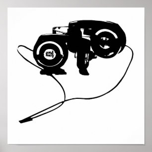 Hoofdtelefoon Poster