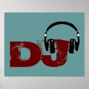 hoofdtelefoon poster