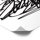 Hoofdtelefoon Poster (Hoek)