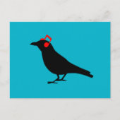 Hoofdtelefoon Raven Briefkaart (Voorkant)