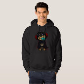 Hoofdtelefoon Rottweiler V2 Hoodie (Voorkant volledig)