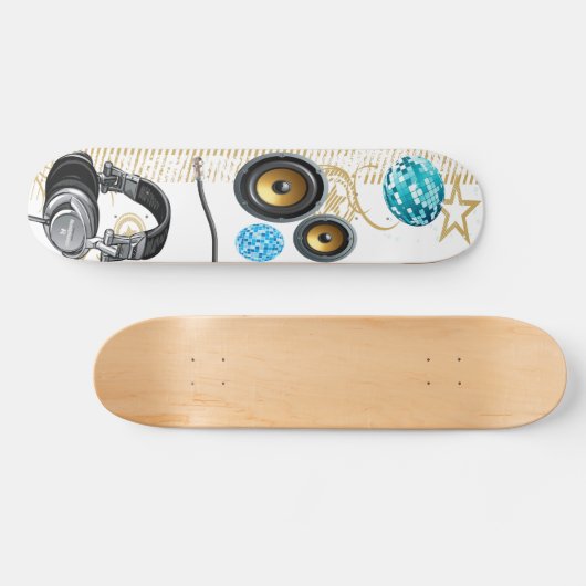 Hoofdtelefoon Skateboard (Horizontaal)