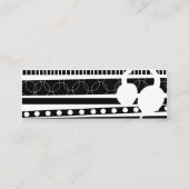 Hoofdtelefoon - Skinny Mini Visitekaartje (Achterkant)