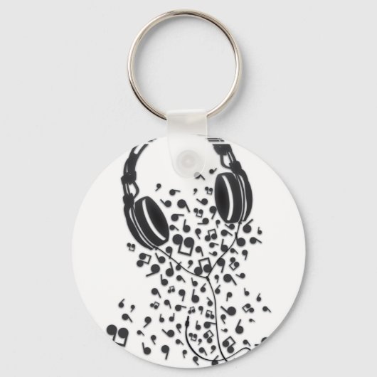 Hoofdtelefoon Sleutelhanger (Voorkant)
