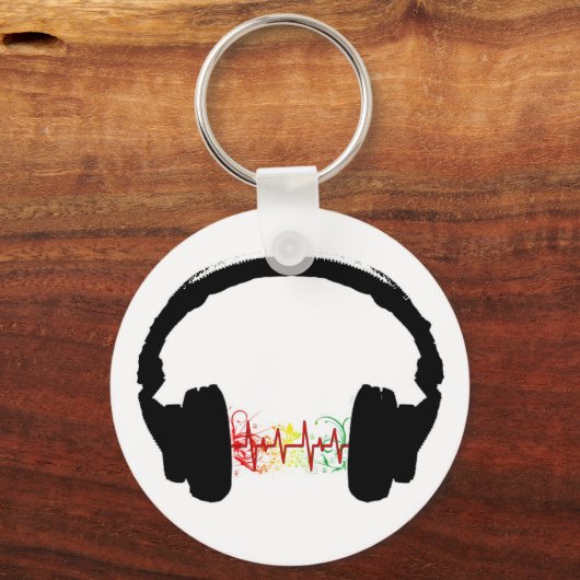 hoofdtelefoon sleutelhanger (Voorkant)