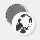 hoofdtelefoon_stickers magneet (Voorkant / Achterkant)