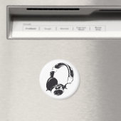 hoofdtelefoon_stickers magneet (Insitu (Vaatwasser))