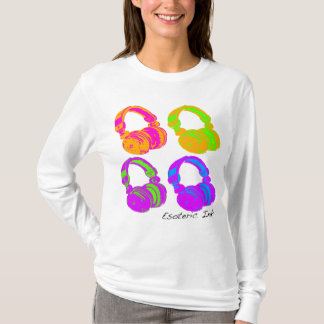 hoofdtelefoon t-shirt