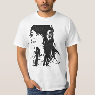 hoofdtelefoon t-shirt