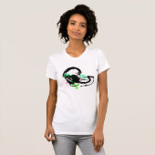 Hoofdtelefoon T-shirt (Voorkant volledig)