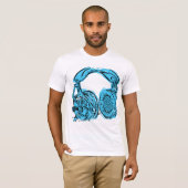 Hoofdtelefoonboek T-shirt (Voorkant volledig)