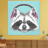 Hoofdtelefooncel Canvas Afdruk (Insitu (Woonkamer))