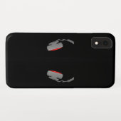 Hoofdtelefooncel Eenvoudig en Classy Case-Mate iPhone Case (Achterkant (horizontaal))