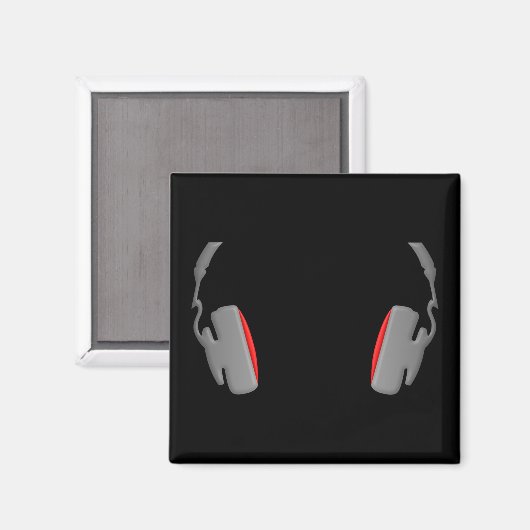 Hoofdtelefooncel Eenvoudig en Classy Magneet (Voorkant / Achterkant)