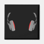 Hoofdtelefooncel Eenvoudig en Classy Magneet (Voorkant)