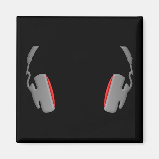 Hoofdtelefooncel Eenvoudig en Classy Magneet (Voorkant)