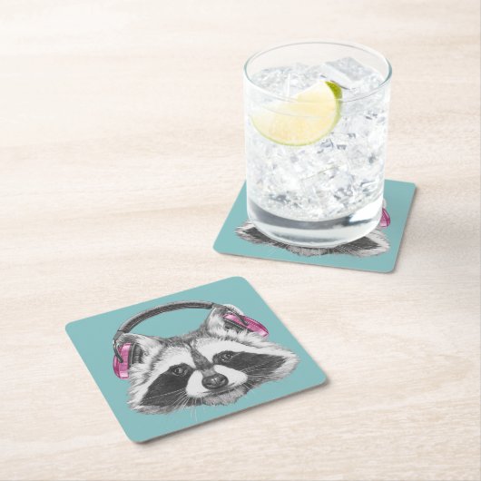 Hoofdtelefooncel Kartonnen Onderzetters (Insitu)