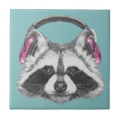 Hoofdtelefooncel Tegeltje (Voorkant)