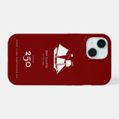 Hoofdtelefoonhoes — HMS Gaspee iPhone 15 Case (Achterkant horizontaal)