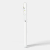 Hoofdtelefoonhoes Initial Plus Naam & Bloem Ontwer Case-Mate iPhone Case (Achterkant / Links)