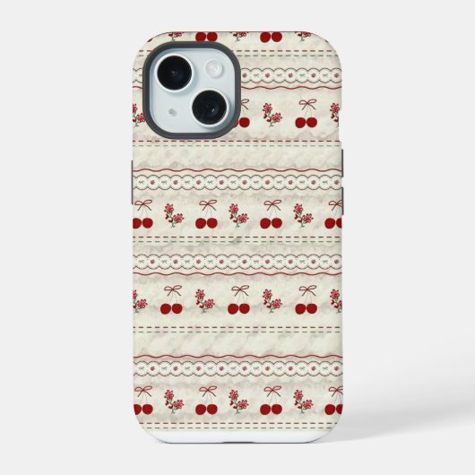 Hoofdtelefoonhoes iPhone 15 Case (Achterkant)