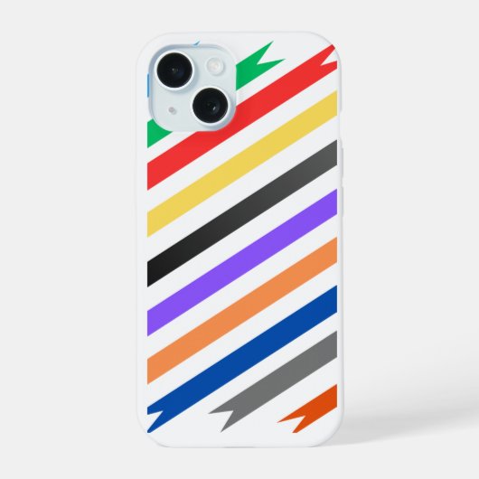 Hoofdtelefoonhoes iPhone 15 Case (Achterkant)