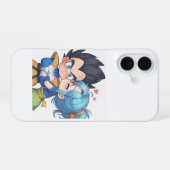 Hoofdtelefoonhoes iPhone 16 Hoesje (Achterkant horizontaal)