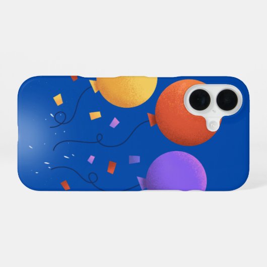 hoofdtelefoonhoes iPhone 16 hoesje (Achterkant horizontaal)