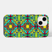 Hoofdtelefoonhoes met patroon voor iPhone / iPad Hoesje (Achterkant horizontaal)