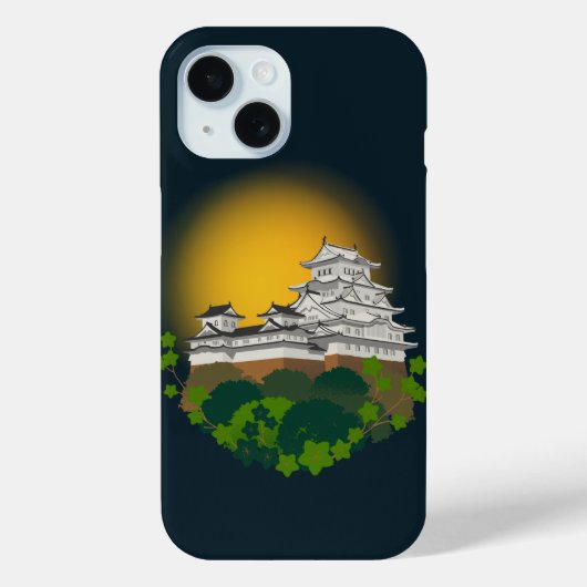 Hoofdtelefoonhoes met tempel Case-Mate iPhone case (Achterkant)