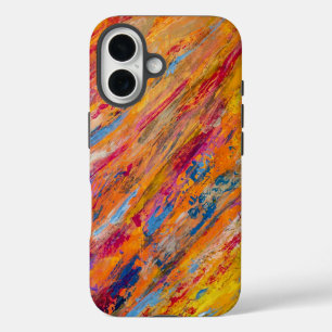 Hoofdtelefoonhoes - multikleur - gedesigned iPhone 16 hoesje
