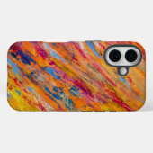 Hoofdtelefoonhoes - multikleur - gedesigned Case-Mate iPhone case (Achterkant (horizontaal))