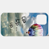 Hoofdtelefoonhoes - Regenboog Ballon Case-Mate iPhone Case (Achterkant (horizontaal))