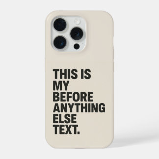Hoofdtelefoonhoes voor genZ - pratend stadium bijz iPhone 15 Pro Case
