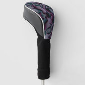 Hoofdtelefoonhoes voor golfstuurprogramma met zuiv golfheadcover (Schuin)