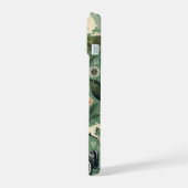Hoofdtelefoonhoesje - Natuur en Retro Design iPhone 15 Case (Linkerkant)