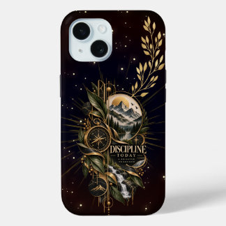 Hoofdtelefoonhoesje voor discipline iPhone 15 case
