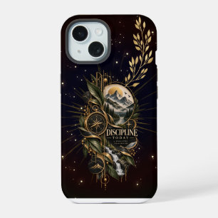 Hoofdtelefoonhoesje voor discipline iPhone 15 case