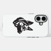 Hoofdtelefoonhoesje voor iPhone met Duitse Herders Case-Mate iPhone Case (Achterkant (horizontaal))