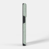 Hoofdtelefoonhoesjes iphone 14 pro met bladontwerp hoesje (Rechterkant)