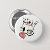 Hoofdtelefoonknop CC-scherm Ronde Button 5,7 Cm (Voorkant /achterkant)