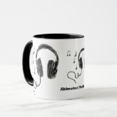 Hoofdtelefoonmuziek Mok (Voorkant links)