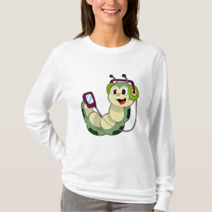 Hoofdtelefoonmuziek van de derde pijler t-shirt