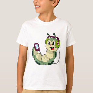 Hoofdtelefoonmuziek van de derde pijler t-shirt