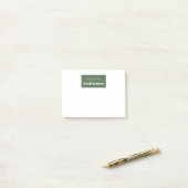 Hoofdtuinman gepersonaliseerde nieuwigheidstuin th post-it® notes (Op bureau)