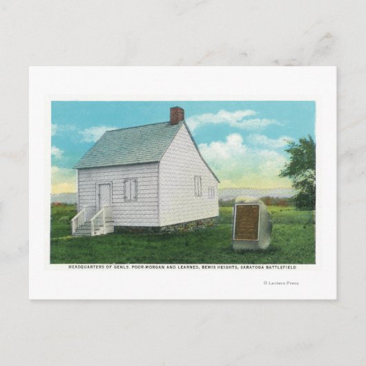 Hoofdvraag van Gen. Poor-Morgan & Geleerde Briefkaart (Voorkant)