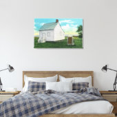 Hoofdvraag van Gen. Poor-Morgan & Geleerde Canvas Afdruk (Insitu (Slaapkamer))
