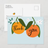 HoofdVrijgezellenfeest van de Vlek Dank u Briefkaart (Voorkant / Achterkant)