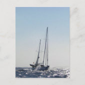 Hoofdwind en zon briefkaart (Voorkant)