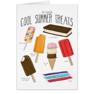 Hoofdzaak: Cool Summer Treatment Card